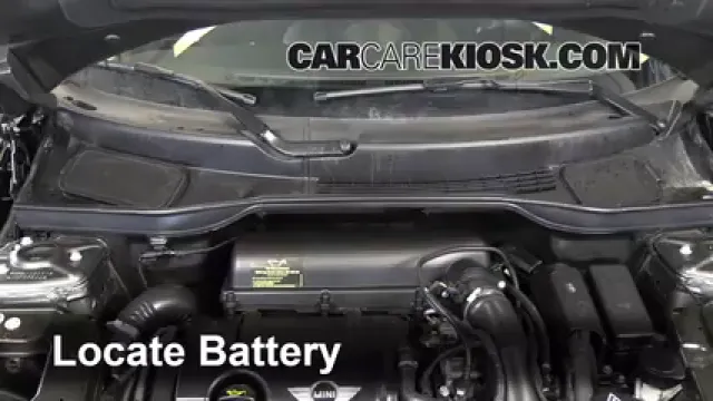 2013 Mini Cooper Countryman S ALL4 1.6L 4 Cyl. Turbo Battery Replace